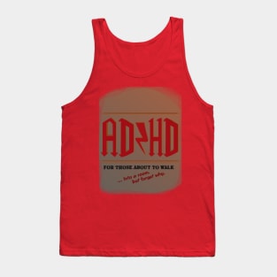 ADHD Parchment Tank Top
